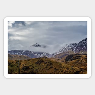 Mount Snowdon Sticker